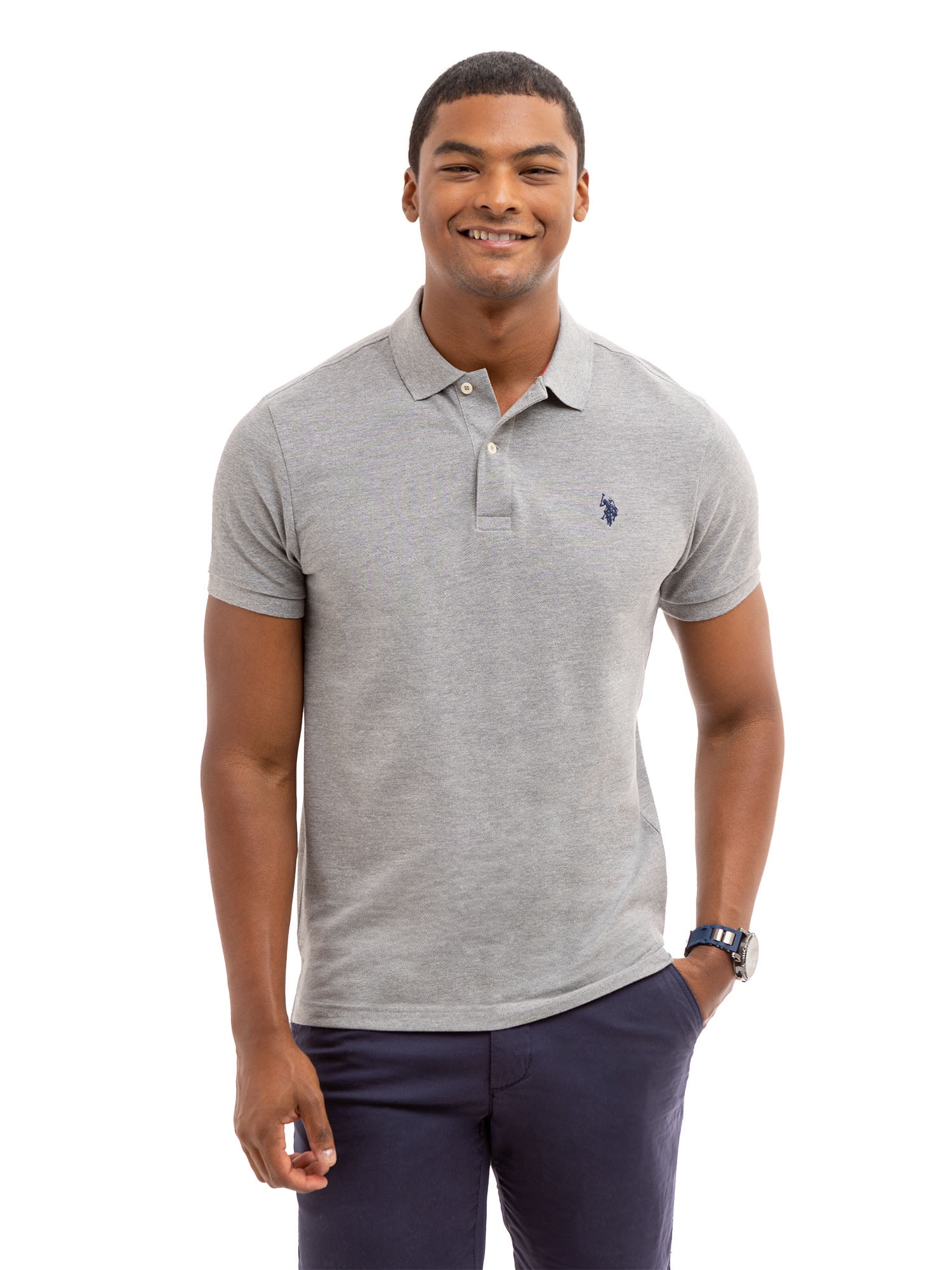 U.S. Polo Assn. Men's Slim Fit Pique Polo Shirt