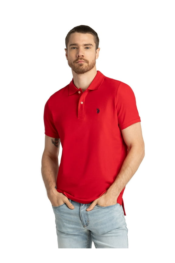 Men's Slim Fit Pique Polo Shirt