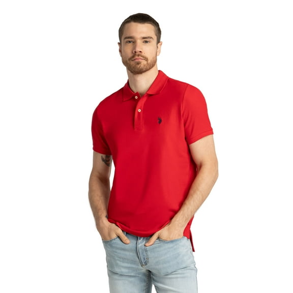 U.S. Polo Assn. Men's Slim Fit Pique Polo Shirt