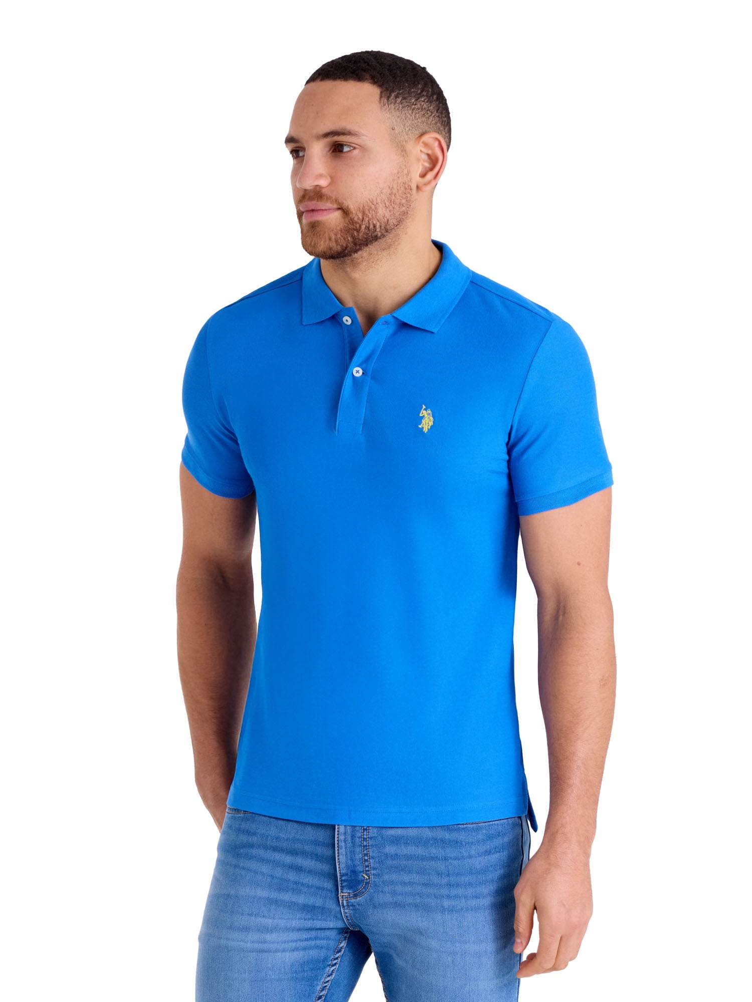 U.S. Polo Assn. Men's Slim Fit Pique Polo Shirt