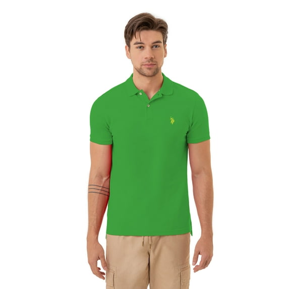U.S. Polo Assn. Men's Slim Fit Pique Polo Shirt