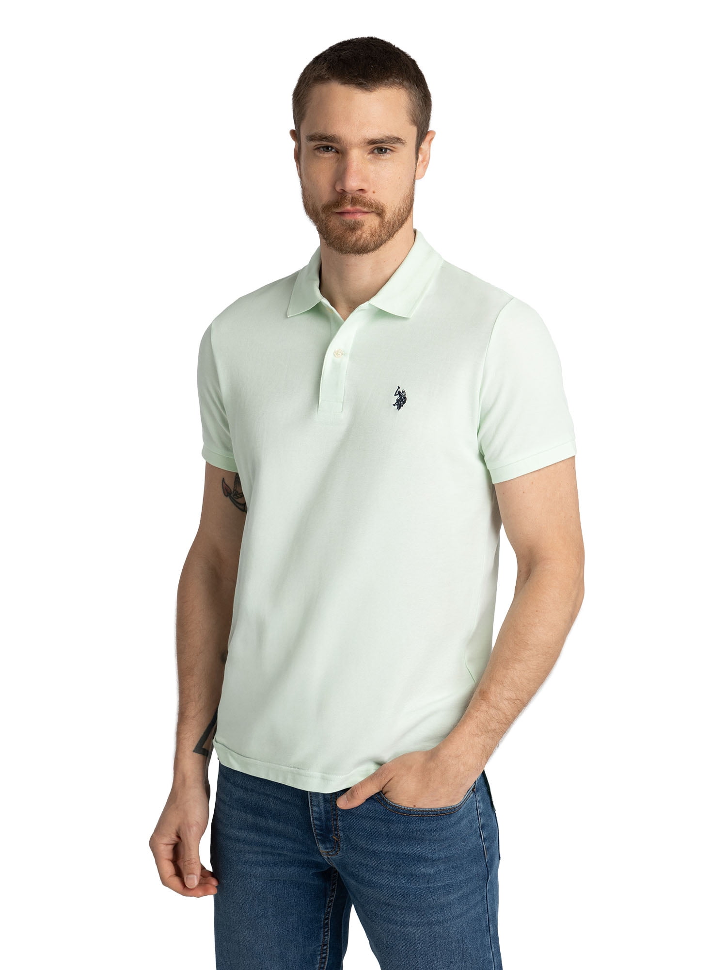 Gant Women Navy Blue Slim Fit Pique Polo T-Shirt