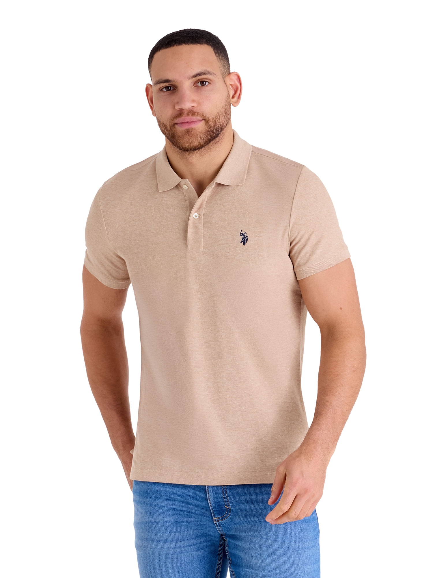 U.S. Polo Assn. Men's Slim Fit Pique Polo Shirt