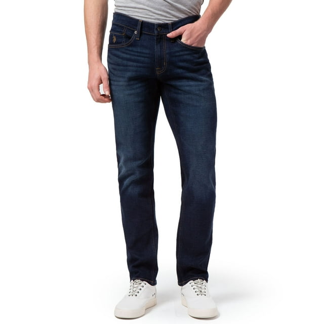 U.S. Polo Assn. Men's Slim Straight Jean - Walmart.com