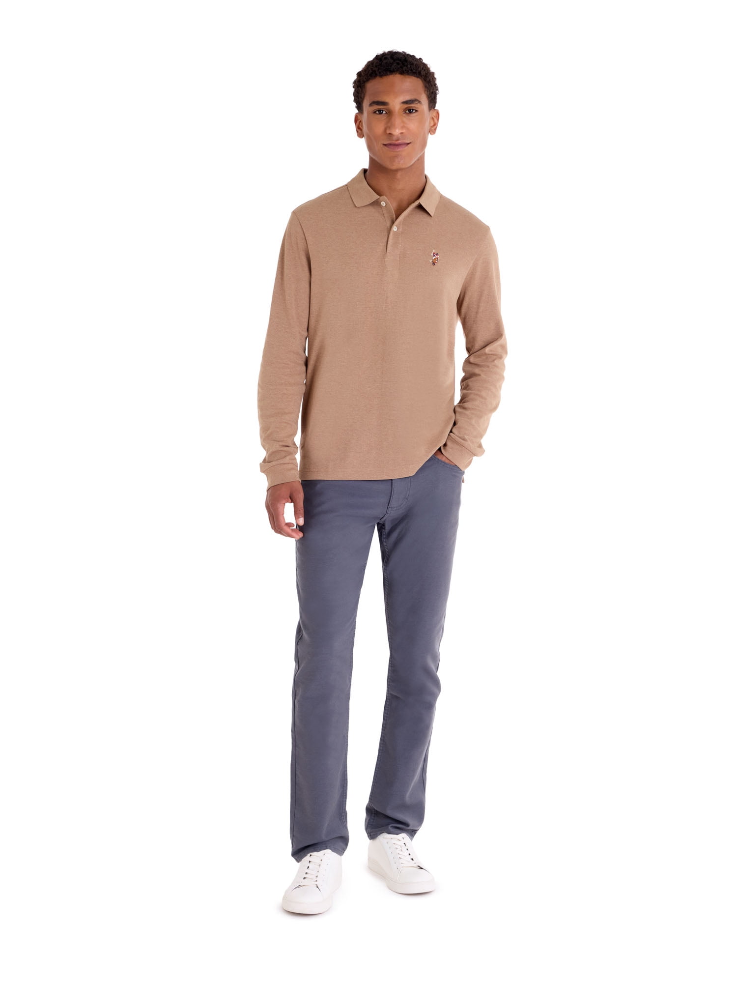 U.S. Polo Assn. Men's Slim Straight Knit 5-Pocket Pants