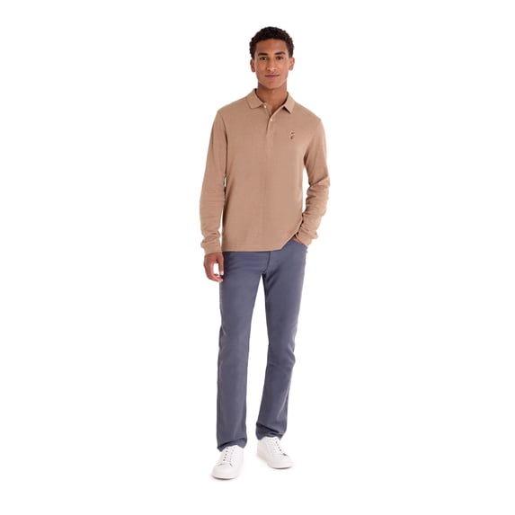 U.S. Polo Assn. Men's Slim Straight Knit 5-Pocket Pants
