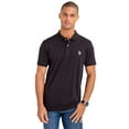 thumbnail image 1 of U.S. Polo Assn. Men's Solid Interlock Polo Shirt BKLG-M, 1 of 3