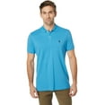 thumbnail image 1 of U.S. Polo Assn. Men's Solid Pique Polo With Small Pony, Beacon Blue, Small, 1 of 2