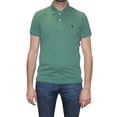 thumbnail image 1 of U.S. Polo Assn. Men's Solid Pique Polo With Small Pony Polo Shirt, Green Trail Heather, X-Large, 1 of 1