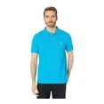 thumbnail image 1 of U.S. Polo Assn. Men's Solid Pique Polo With Small Pony, Teal Blue, Medium, 1 of 2