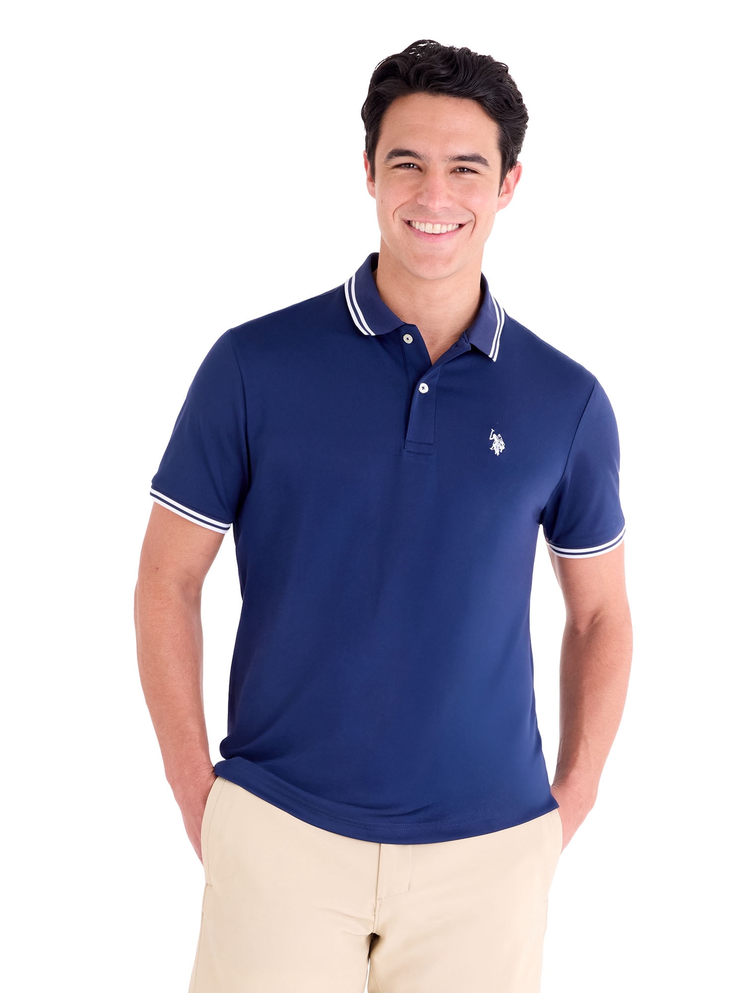 U.S. Polo Assn. Men's Sport Performance Polo Shirt