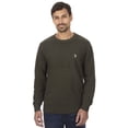 thumbnail image 1 of U.S. Polo Assn Men's Textured Chest Stripe Crew Neck Sweater, 1 of 3