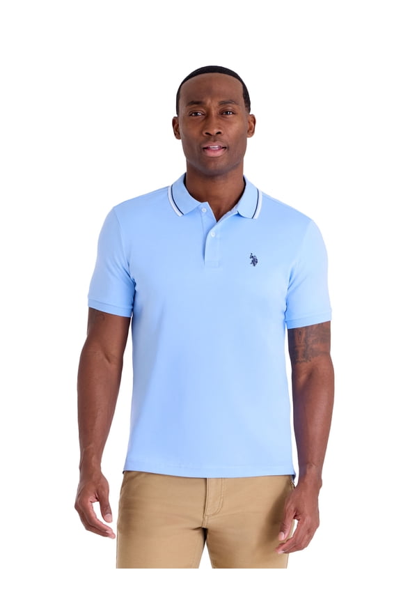 Men's Classic Tipped Interlock Polo Shirt