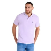 U.S. Polo Assn. Mens Classic Tipped Interlock Polo Shirt