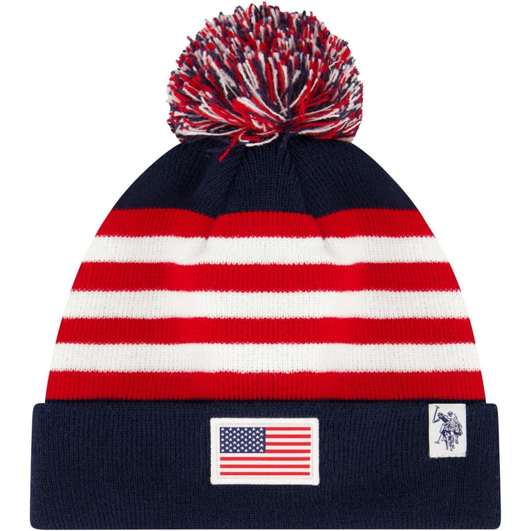 Polo men's Pom Beanie Winter Hat for Men