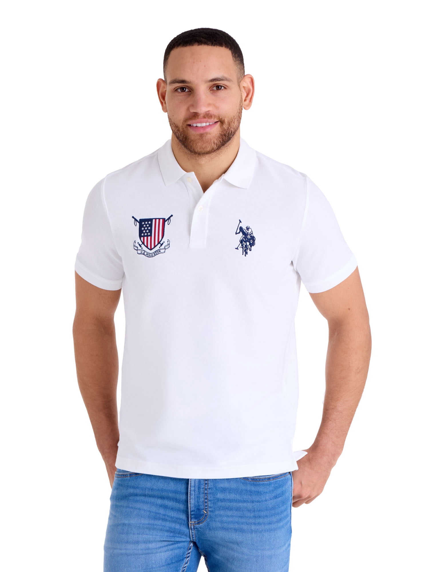 U.S. Polo Assn. Men's USA Pique Polo Shirt