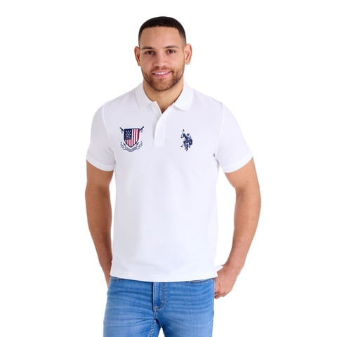 Men's USA Pique Polo Shirt