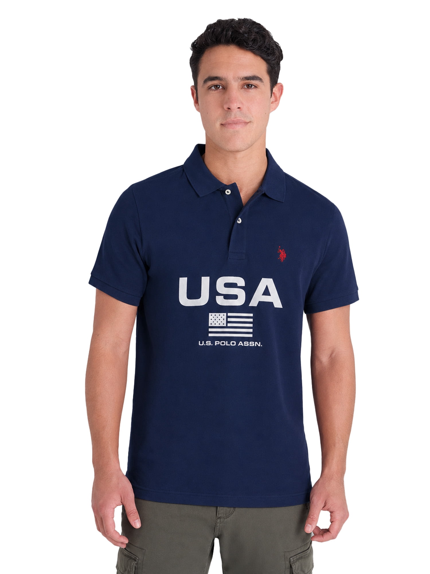 U.S. Polo Assn. Men's USA Pique Polo Shirt