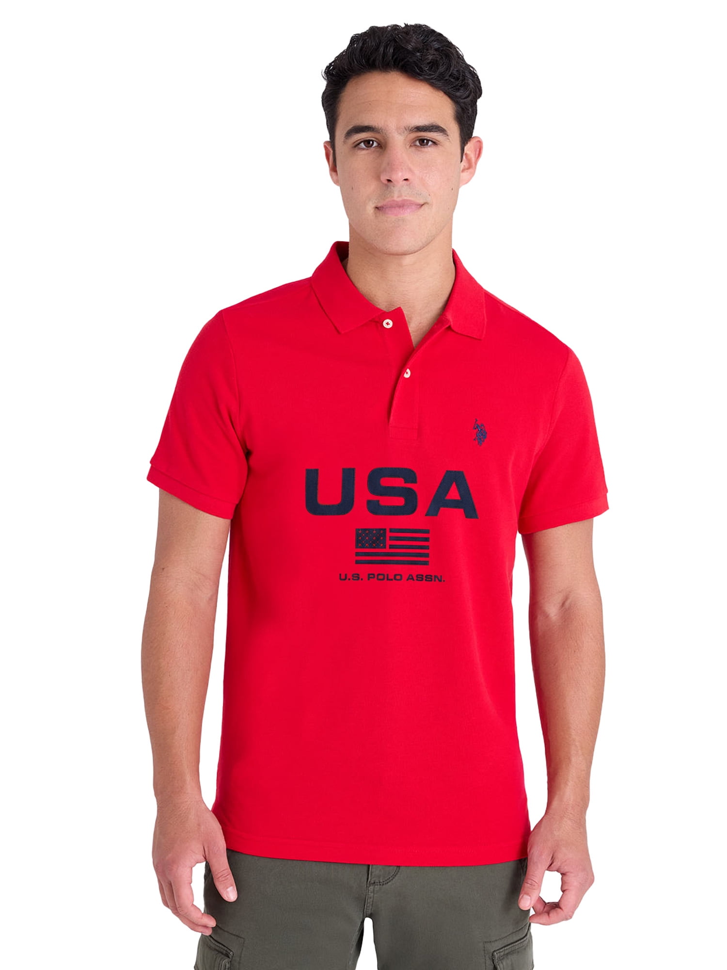 U.S. Polo Assn. Men's USA Pique Polo Shirt