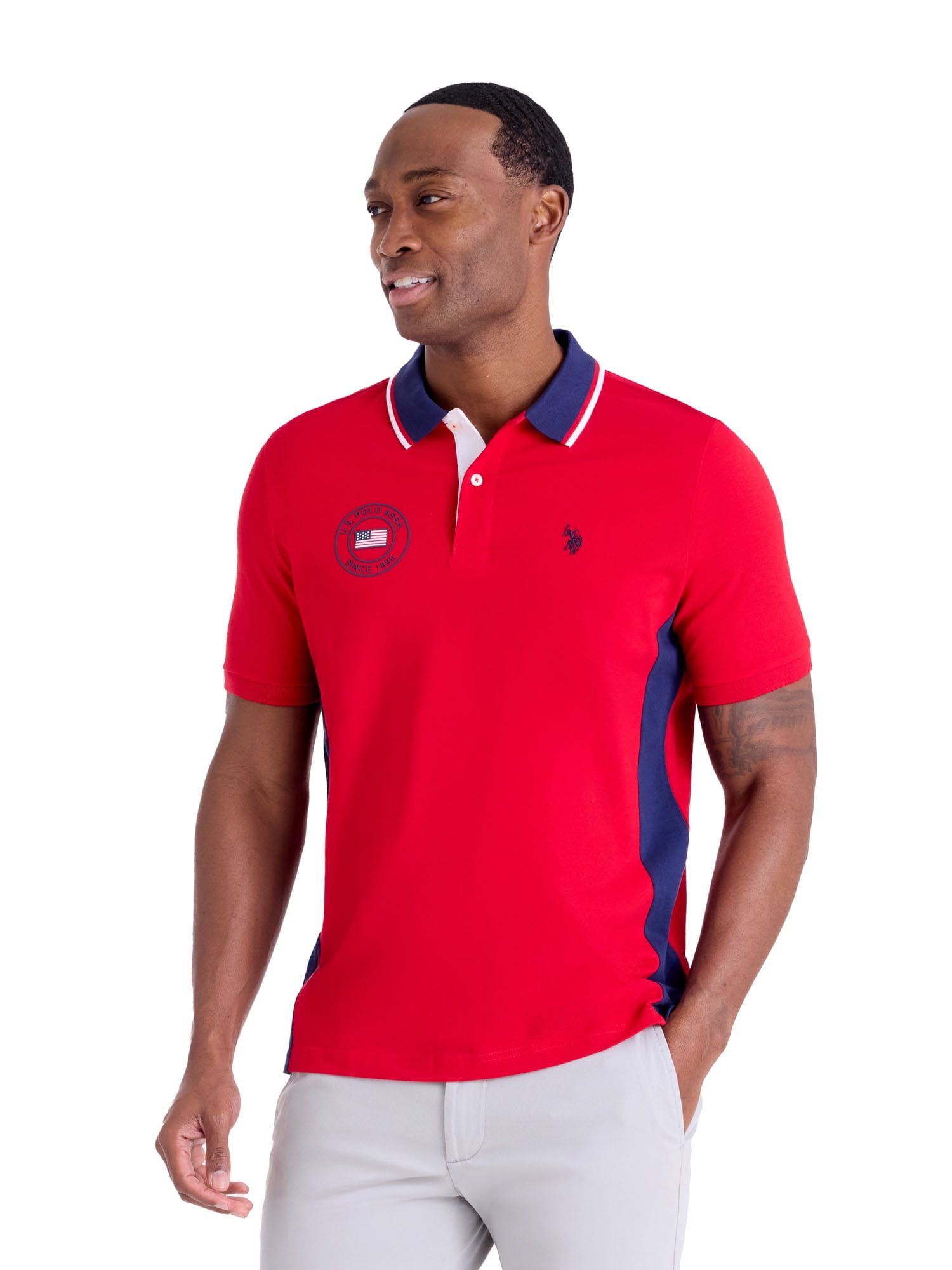 U.S. Polo Assn. Men's USA Heritage Polo Shirt