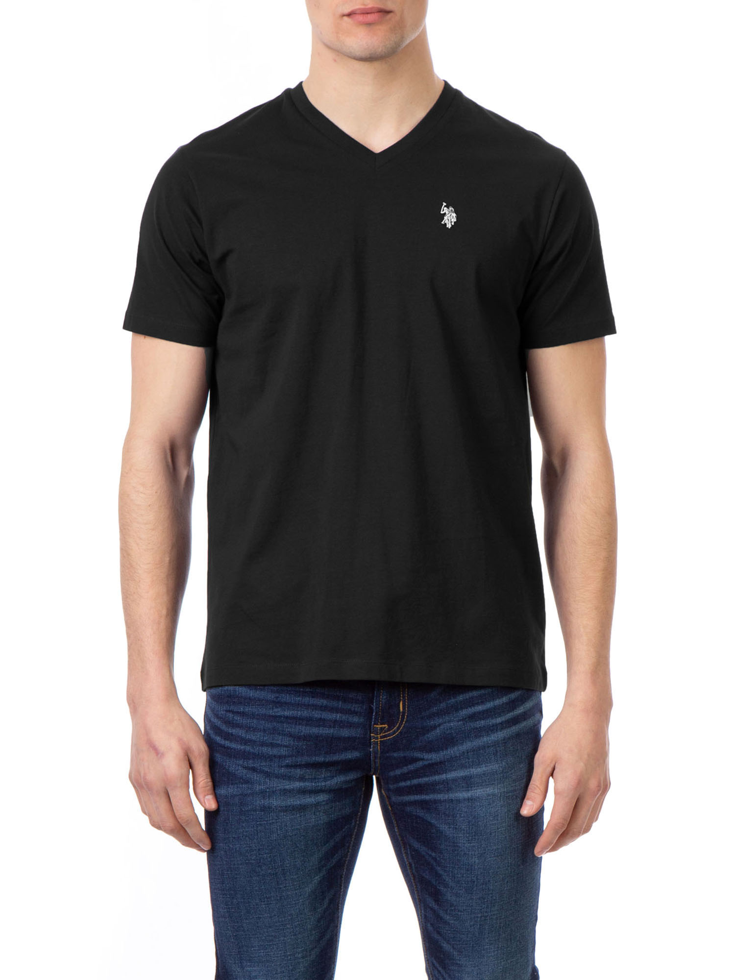 U.S. Polo Assn. Men's V-Neck Knit T-Shirt - image 1 of 2