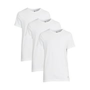 U.S. Polo Assn. Mens White Crewneck Tee with Short Sleeves, Sizes S-3XL