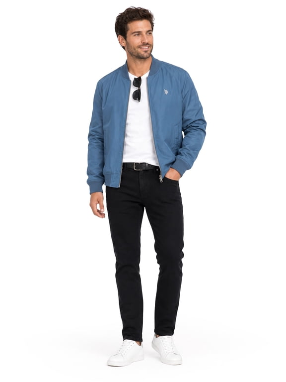 Men's Yosemite Blue Bomber Jacket, S-3XL