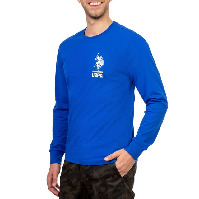 U.S. Polo Assn. Men's and Big Men's Long Sleeve Graphic T-Shirt