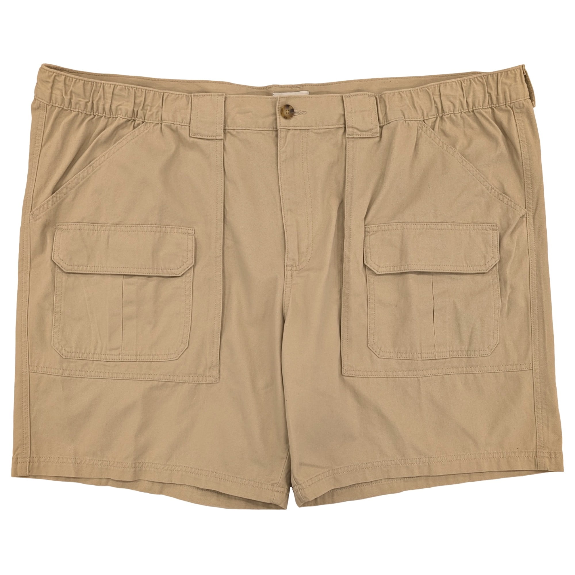 CROFT & BARROW U.S. Polo Assn. Mens Blue Plaid Flat Front Hartford Shorts