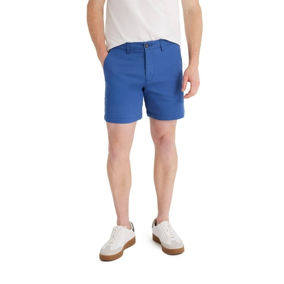 U.S. Polo Assn. Mens Comfort Waist Flat Front Short, 7" Inseam, Sizes XS-3XL