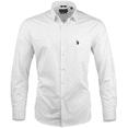 thumbnail image 1 of U.S. Polo Assn. Mens Dress Shirt Regular Fit Long Sleeve Button Down, 1 of 7