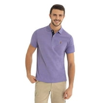 8QIDA Mens Long Sleeved Shirt Button Color Matching Sports Shirt Tops ...