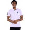 thumbnail image 1 of U.S. Polo Assn. Mens Slim Fit Short Sleeve Polo Shirt with Applique, Pastel Lilac, XX-Large, 1 of 1