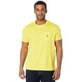 thumbnail image 1 of U.S. Polo Assn. Mens Solid Crew Neck Short Sleeve Pocket T-Shirt, Mid Day Yellow, Medium, 1 of 1