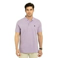 thumbnail image 1 of U.S. Polo Assn. Mens Solid Pique Polo With Small Pony, Lilac Heather, Small, 1 of 3