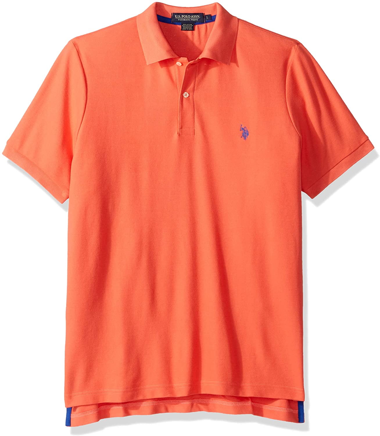 U.S. Polo Assn. Mens Ultimate Pique Polo BCCR-M - Walmart.com