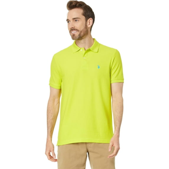 U.S. Polo Assn. Mens Ultimate Pique Polo ELGR-L