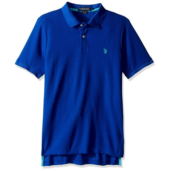 U.S. Polo Assn. Mens Ultimate Pique Polo Shirt BLRF-XL