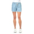 thumbnail image 1 of U.S. Polo Assn. Mid Rise Chambray Soft Shorts 4.5" Inseam Women's, 1 of 5