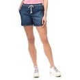 thumbnail image 1 of U.S. Polo Assn. Mid Rise Chambray Soft Shorts 4.5" Inseam Women's, 1 of 4
