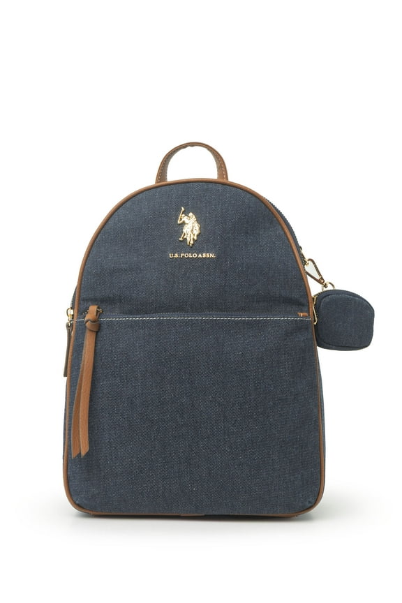 Signature Backpack, Dark Denim