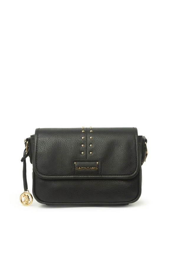 Stud Crossbody, Black