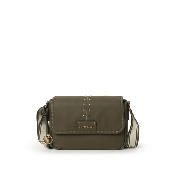 U.S. Polo Assn. Stud Crossbody, Olive