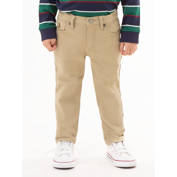 U.S. Polo Assn. Toddler Boy Twill Pant, Sizes 2T-5T