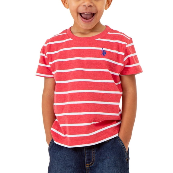 U.S. Polo Assn. Toddler Boys Stripe T-Shirt, Sizes 2T-5T