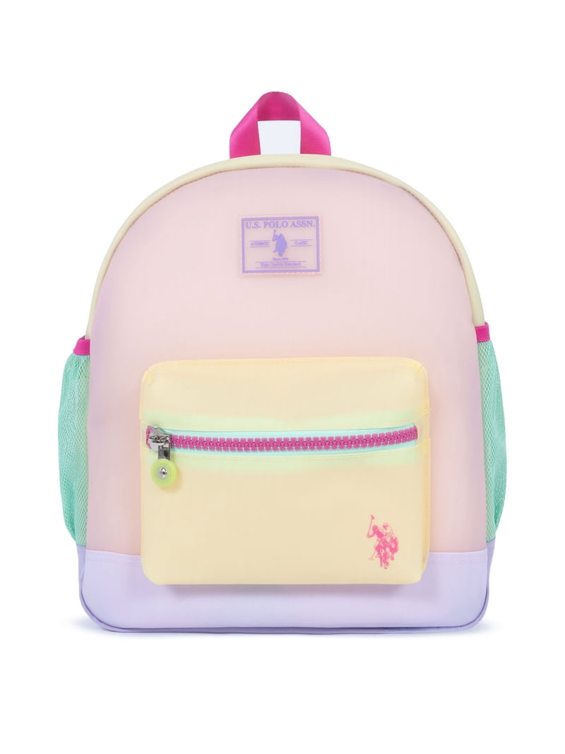 13 kid backpack atgark Toddler for Boys Girls 2-5, Preschool Backpack for Boys Girls, Kids Child Kindergarten Backpack, 13" H, Fit Standard Folder and the front zip pocket helps keep smaller items organized U.s. Polo Assn. 13 inch
