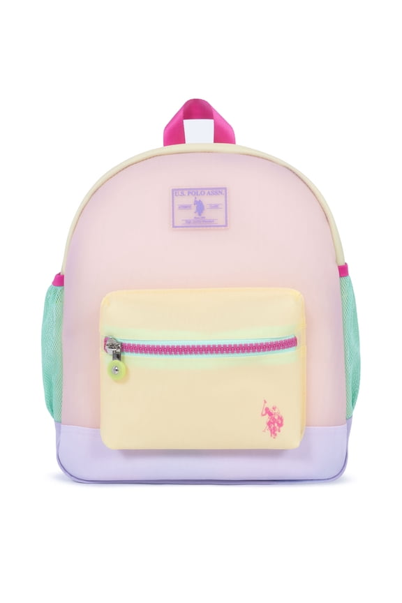 13" Jelly Frosted Toddler Backpack, Pink