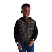 U.S. Polo Assn. Mixed Media Zip Jacket, Sizes 4-18