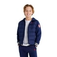 thumbnail image 1 of U.S. Polo Assn. Mixed Media Zip Jacket, Sizes 4-18, 1 of 6