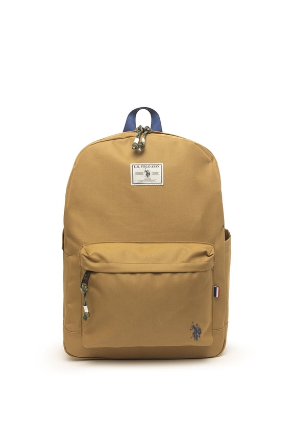 Unisex 18" Solid Core Backpack, Khaki